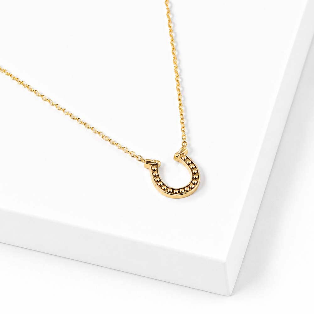 FORTUNE HORSESHOE PENDANT