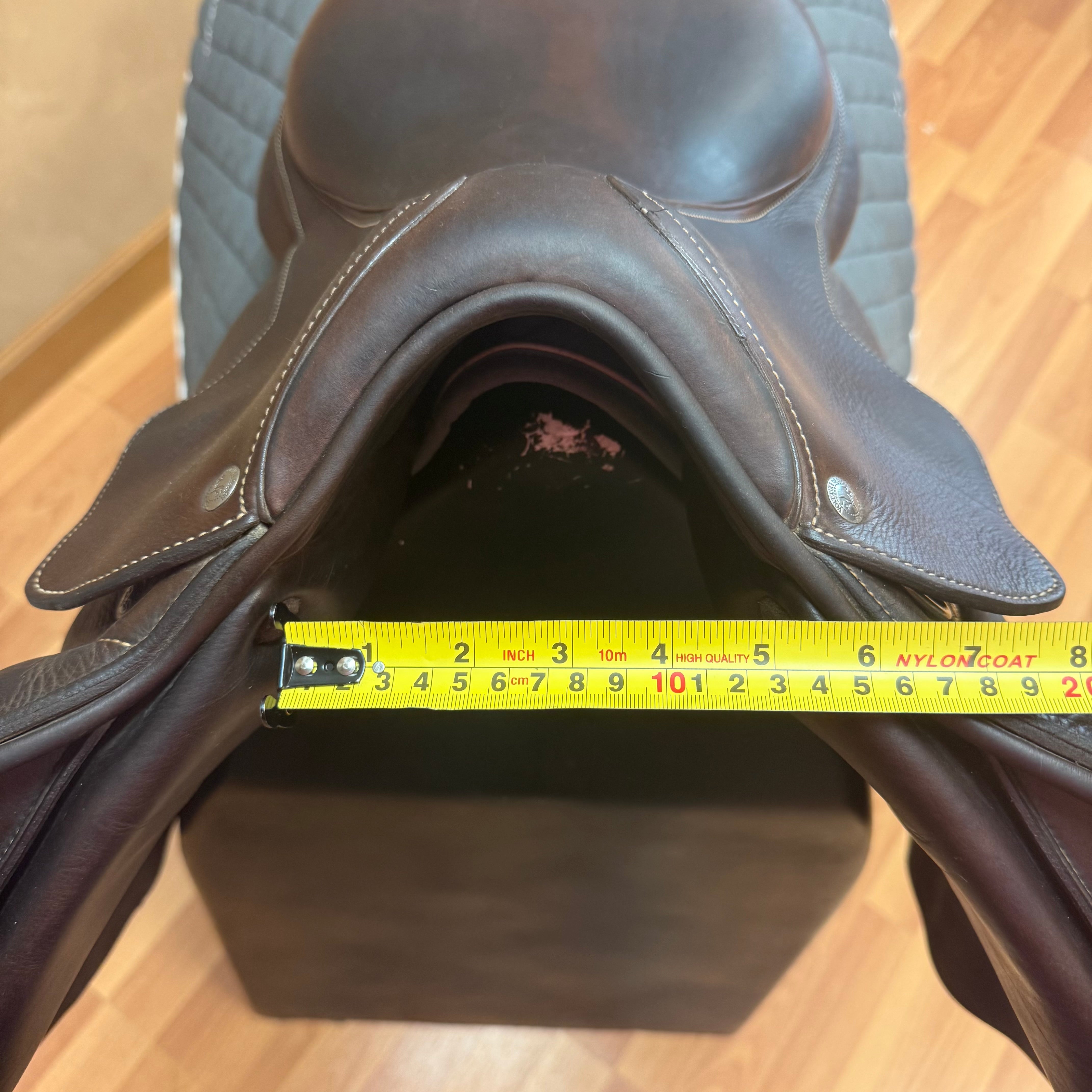 Used Voltaire Blue Infinite 3.0 Jump Saddle 17.5” Medium Wide Tree