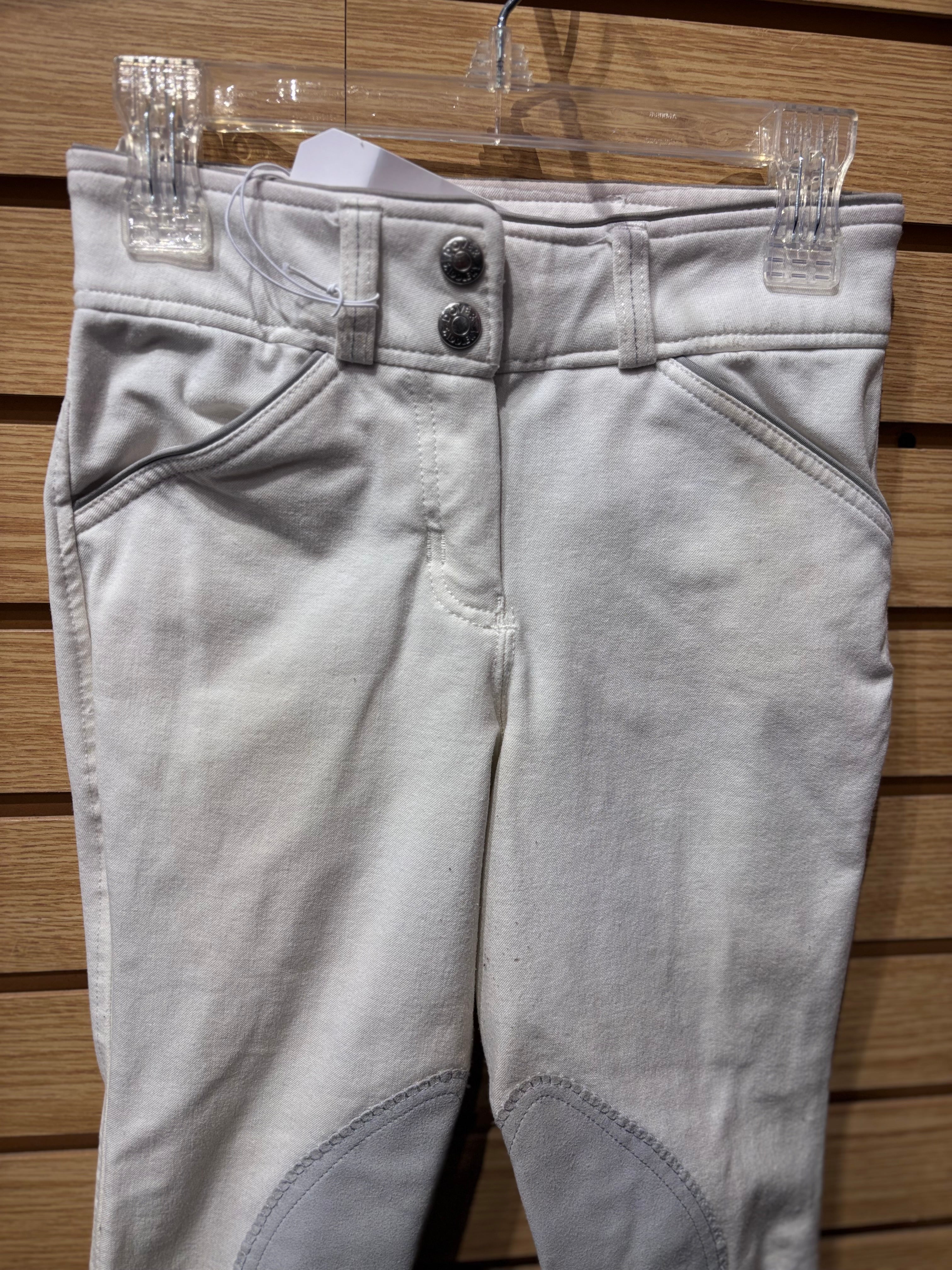 Used Kids 10 White Dover Breeches