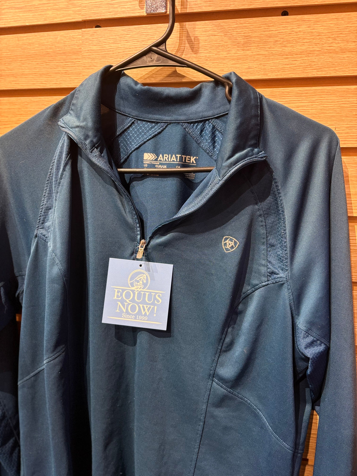 Used Large Blue AriatTek Long Sleeve Sun Shirt