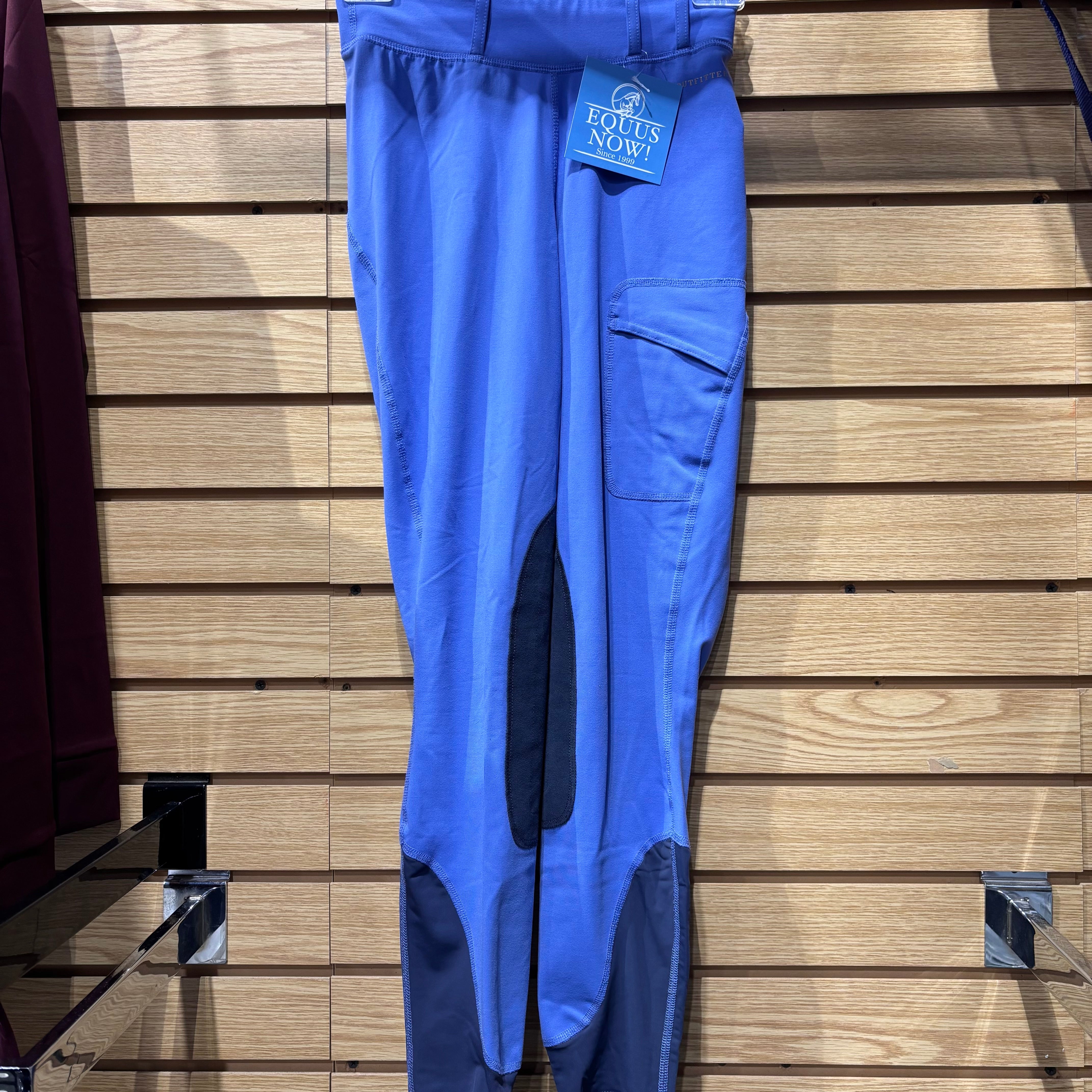 Used XS Blue Noble Outfitters Knee Patch Tights