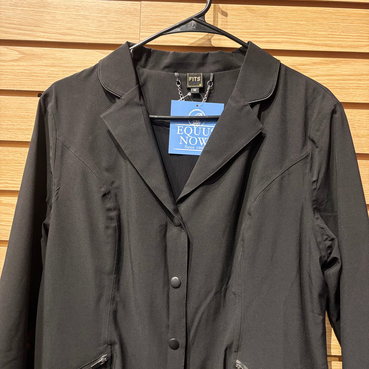 Used Fits Medium Black Show Coat