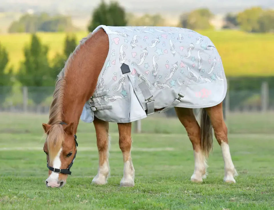 Saxon 600D Pony Standard Neck Lite Turnout Sheet