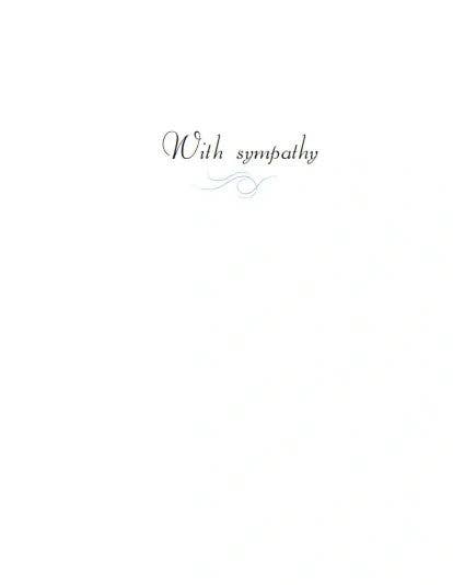 Horse Sympathy Greeting Card / Sometimes There are no Words