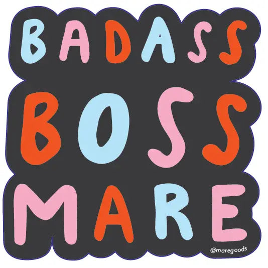 Mare Modern Goods Stickers - Boss Mare