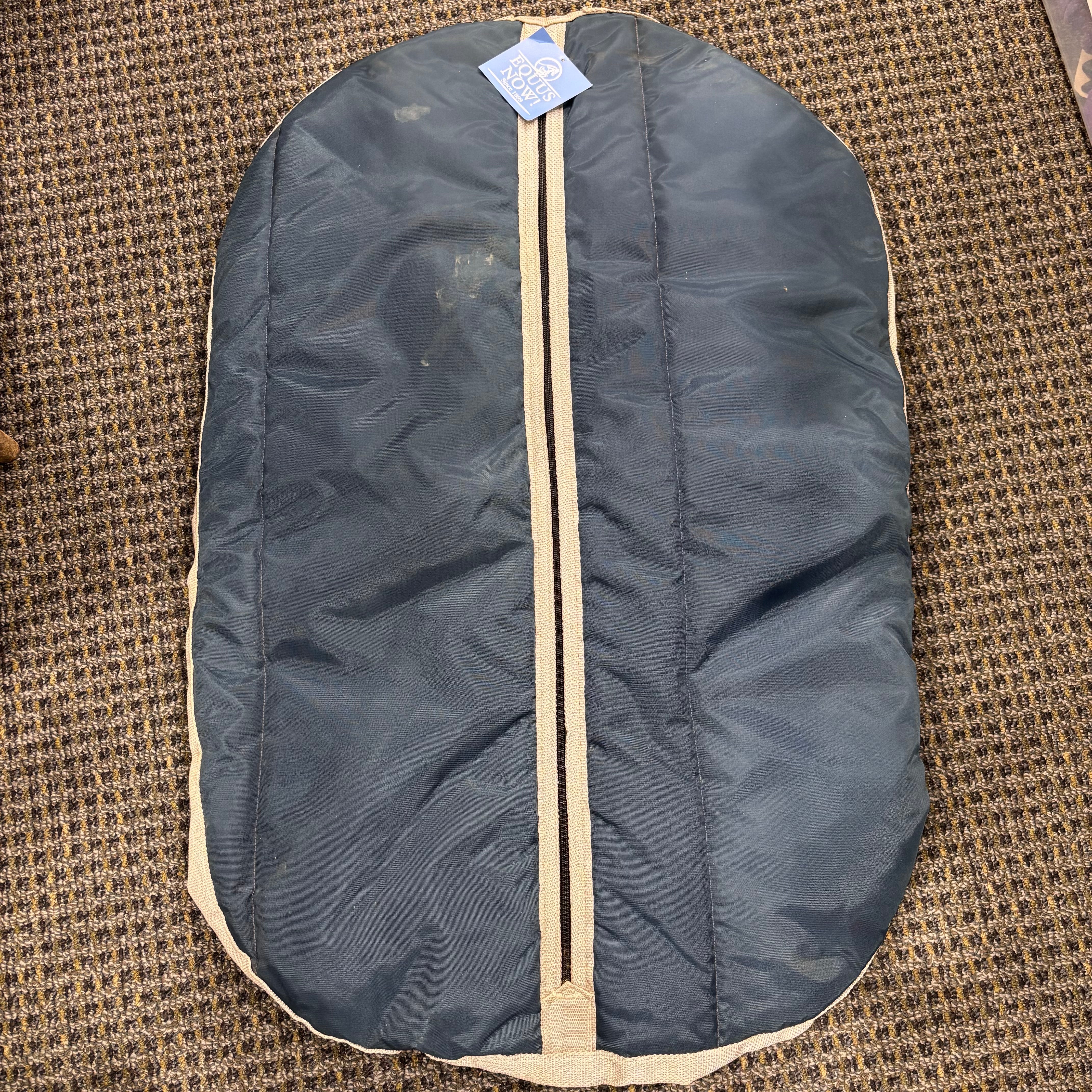 Used Blue Garment and Boot Bag