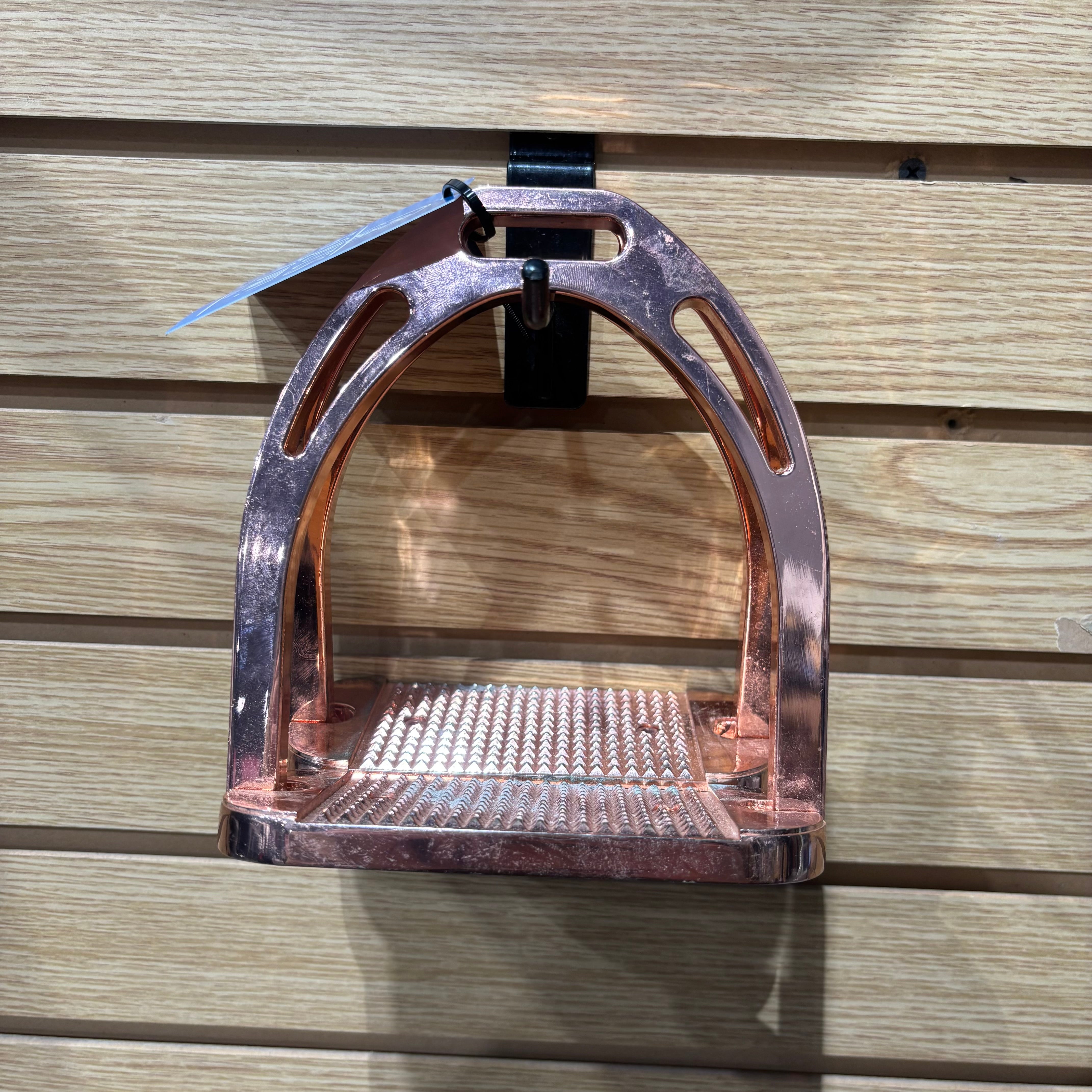 Used Rose Gold Stirrup Irons