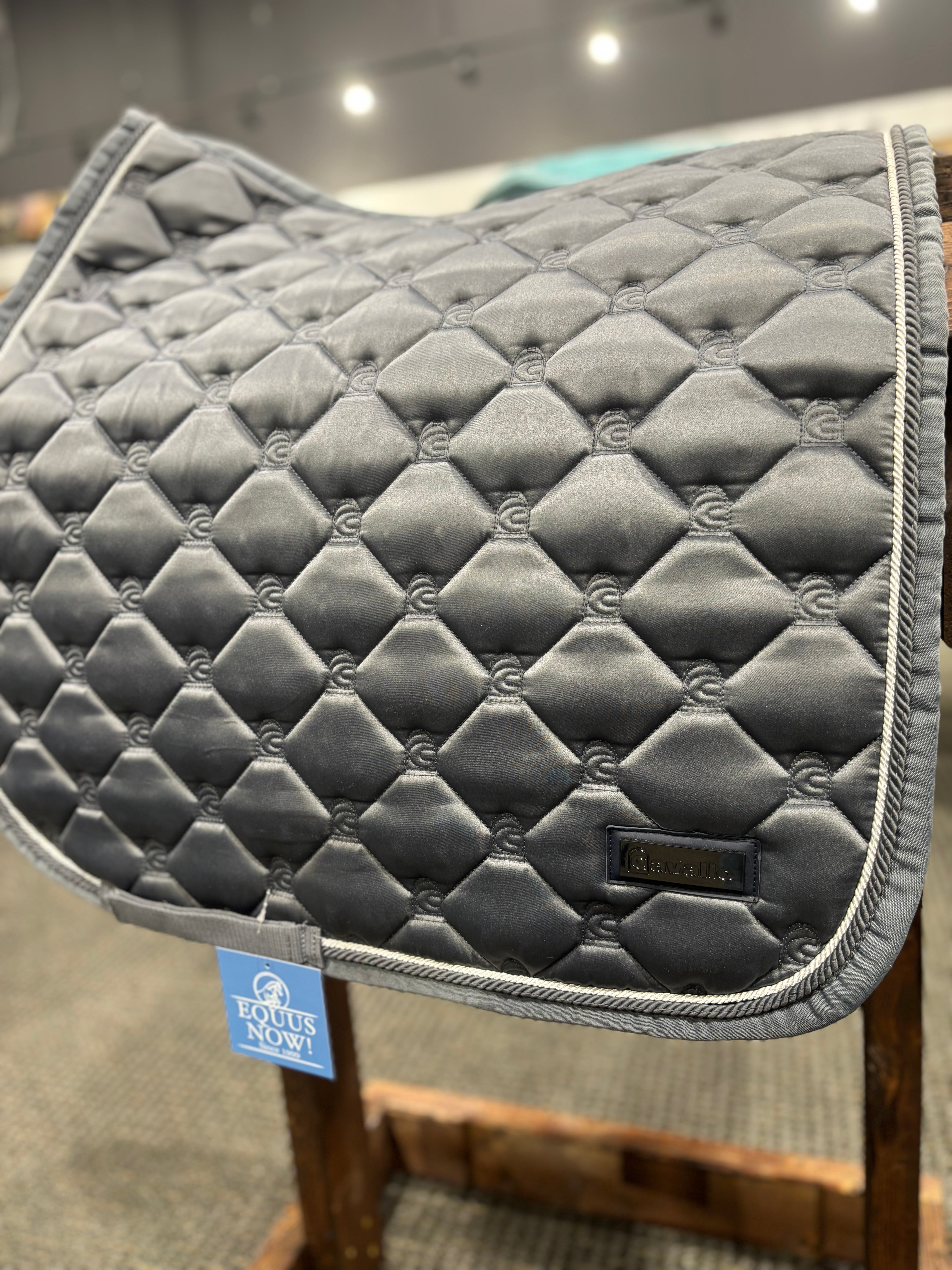 Used Cavallo Blue Dressage Saddle Pad