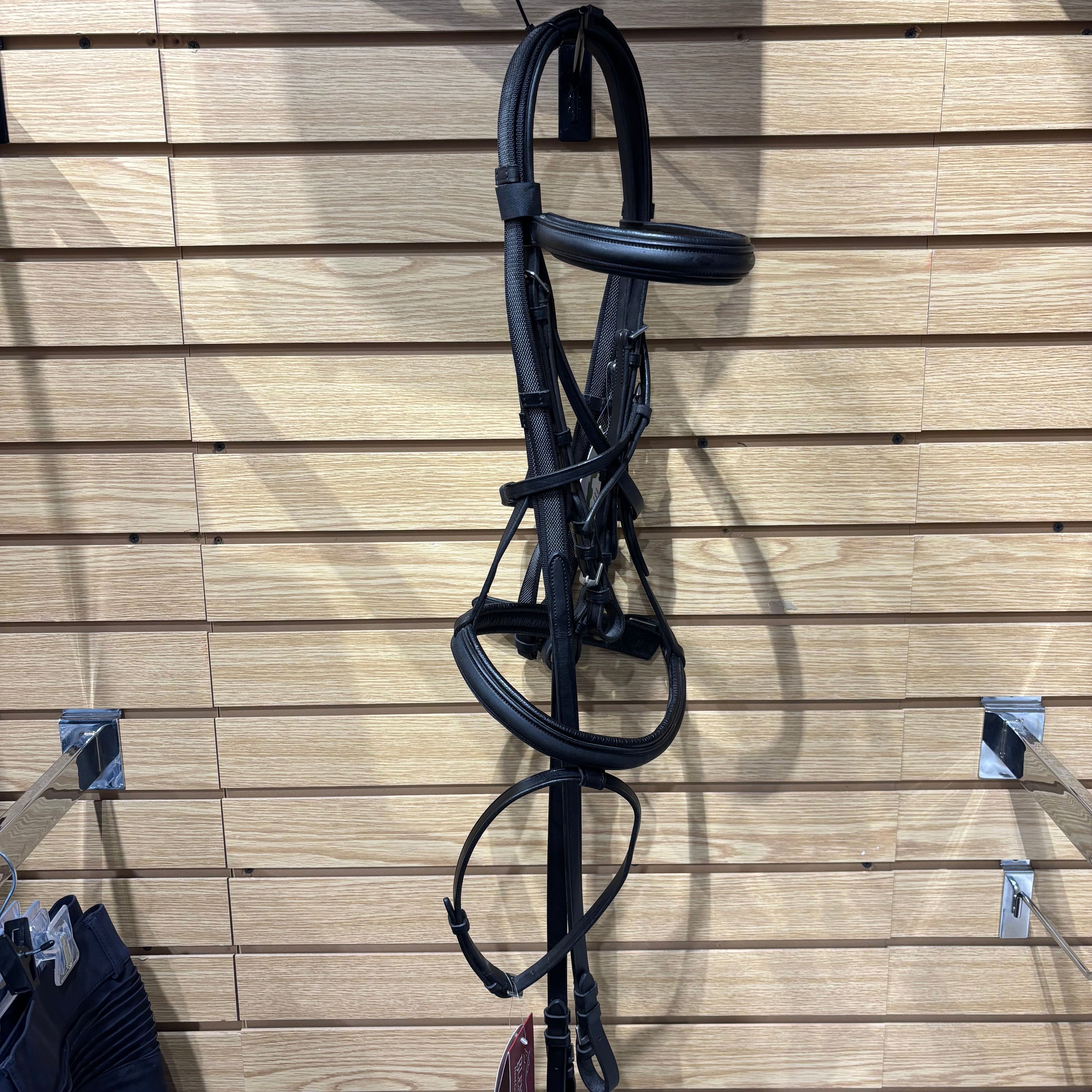 Used Black Blenheim Bridle with Webbed Reins