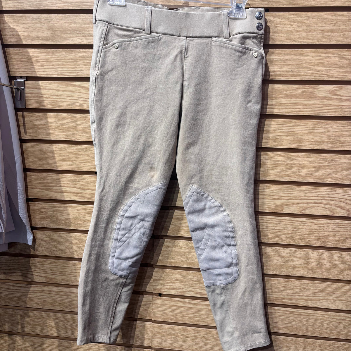 Used 26R Tan Ariat Breeches