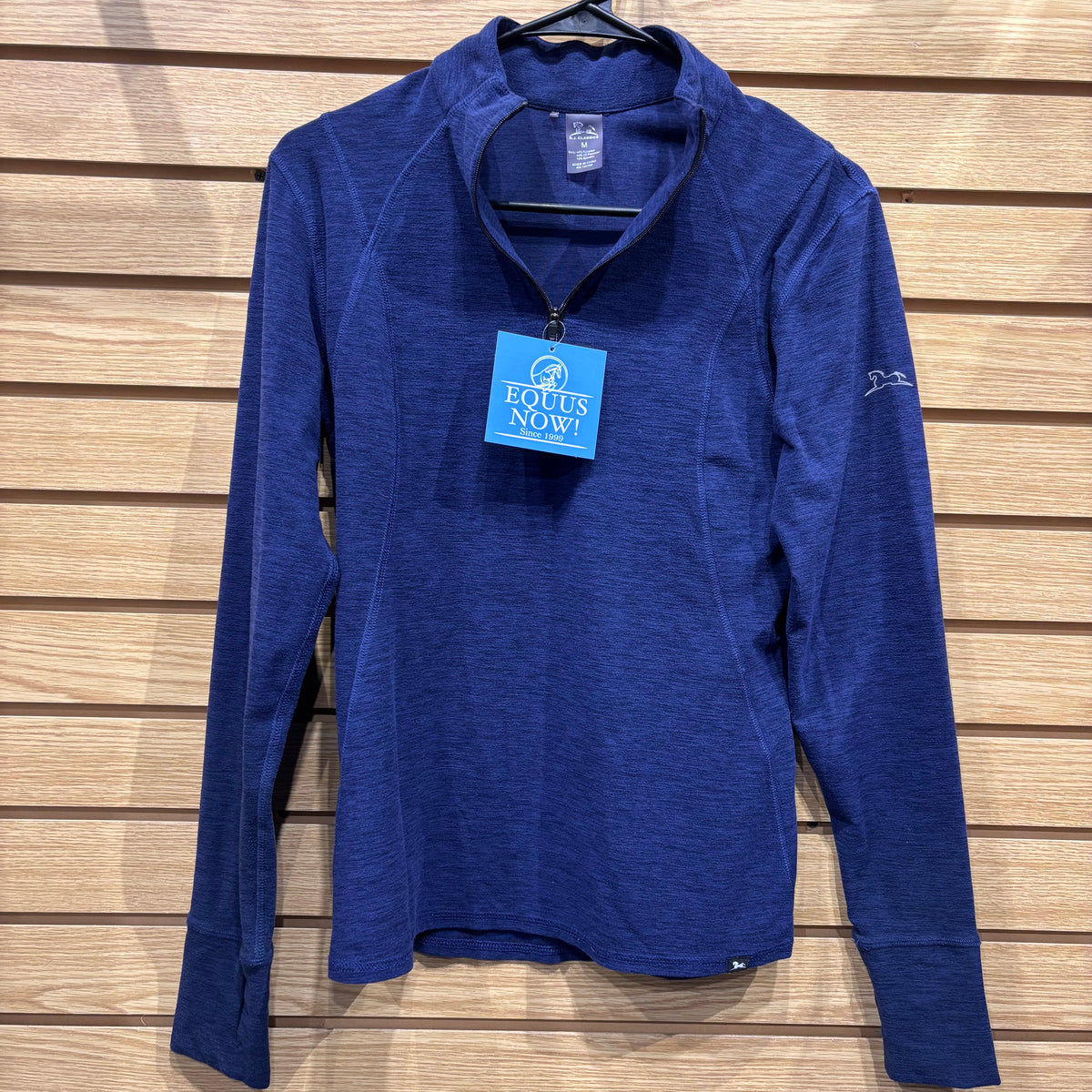 Used Medium Navy RJ Classics Fleece Quarter Zip