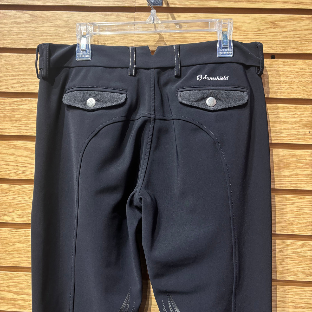 Used Samshield 38 (US 28) Black Knee Patch Breeches