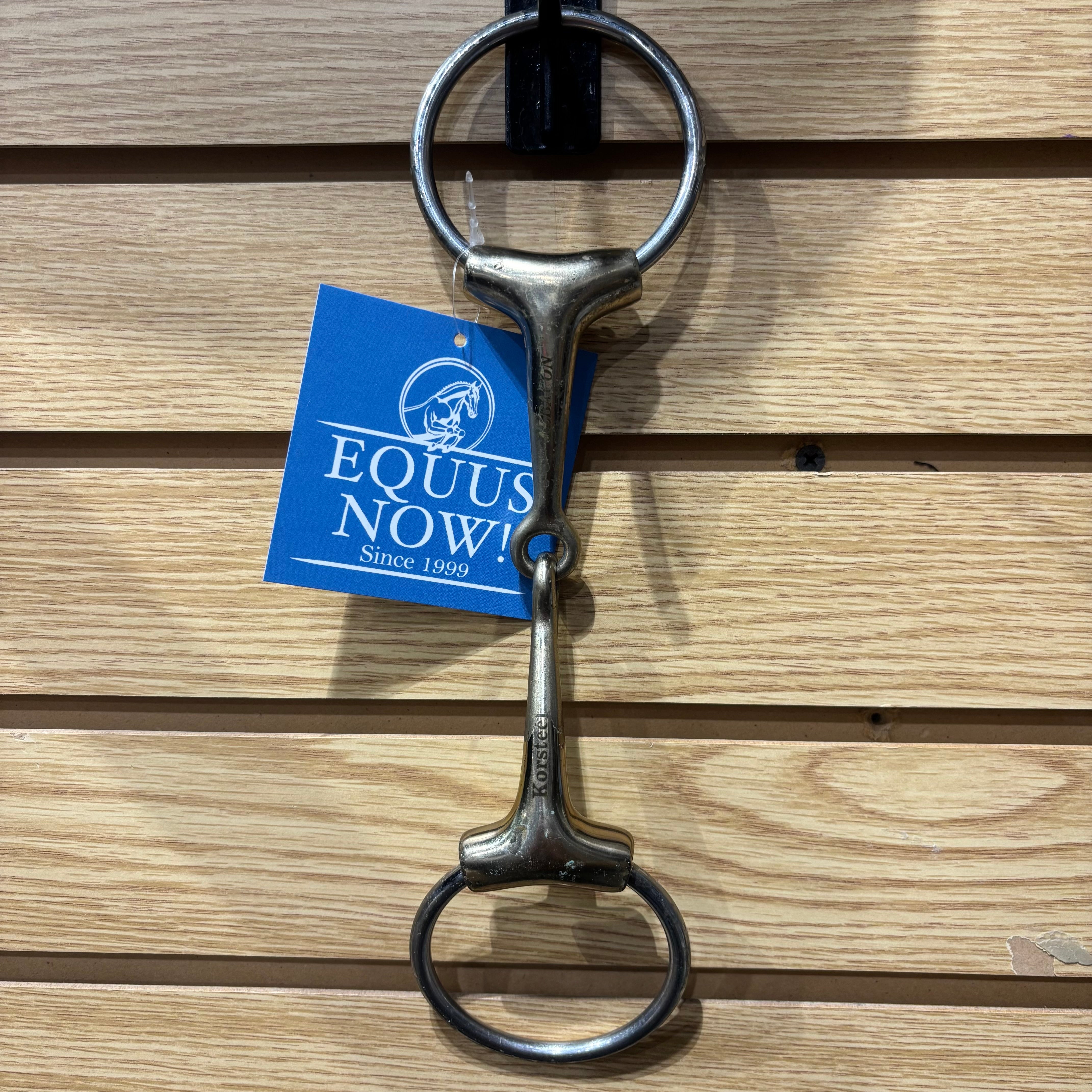 Used 5" Korsteel Loose Ring Single Jointed Snaffle