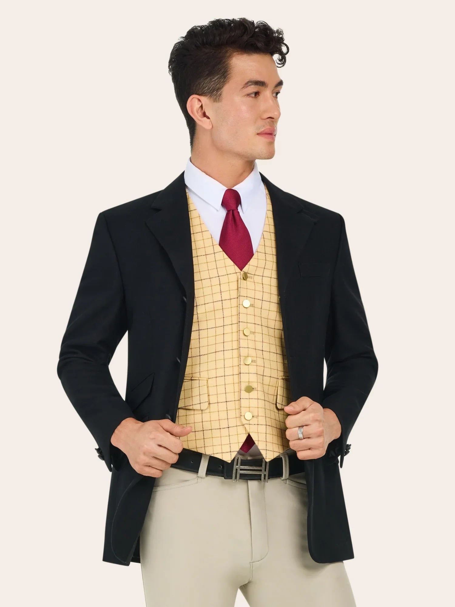 #color_Beige Tattersall