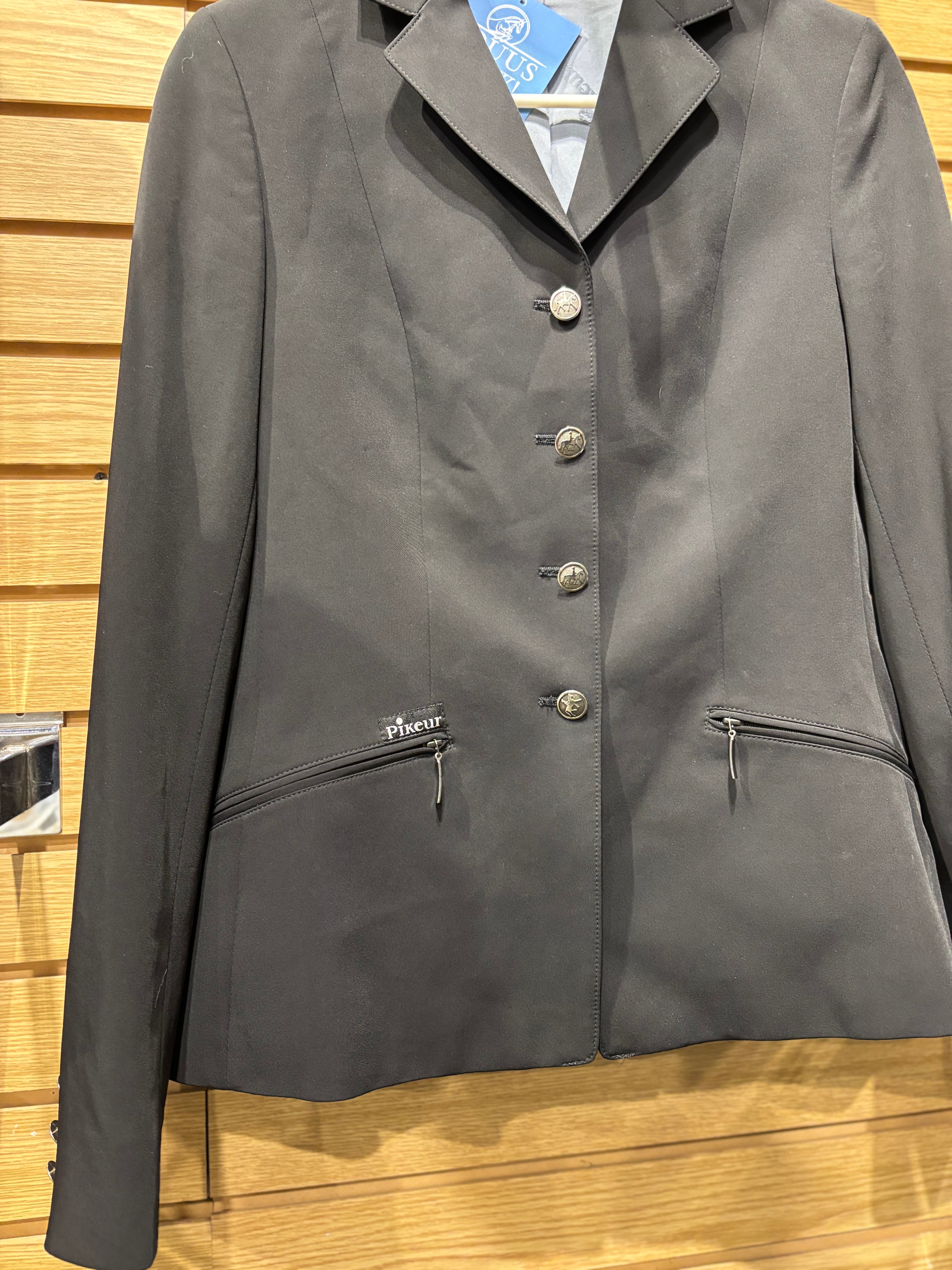 Used Pikeur Skarlett 10L Black Show Coat