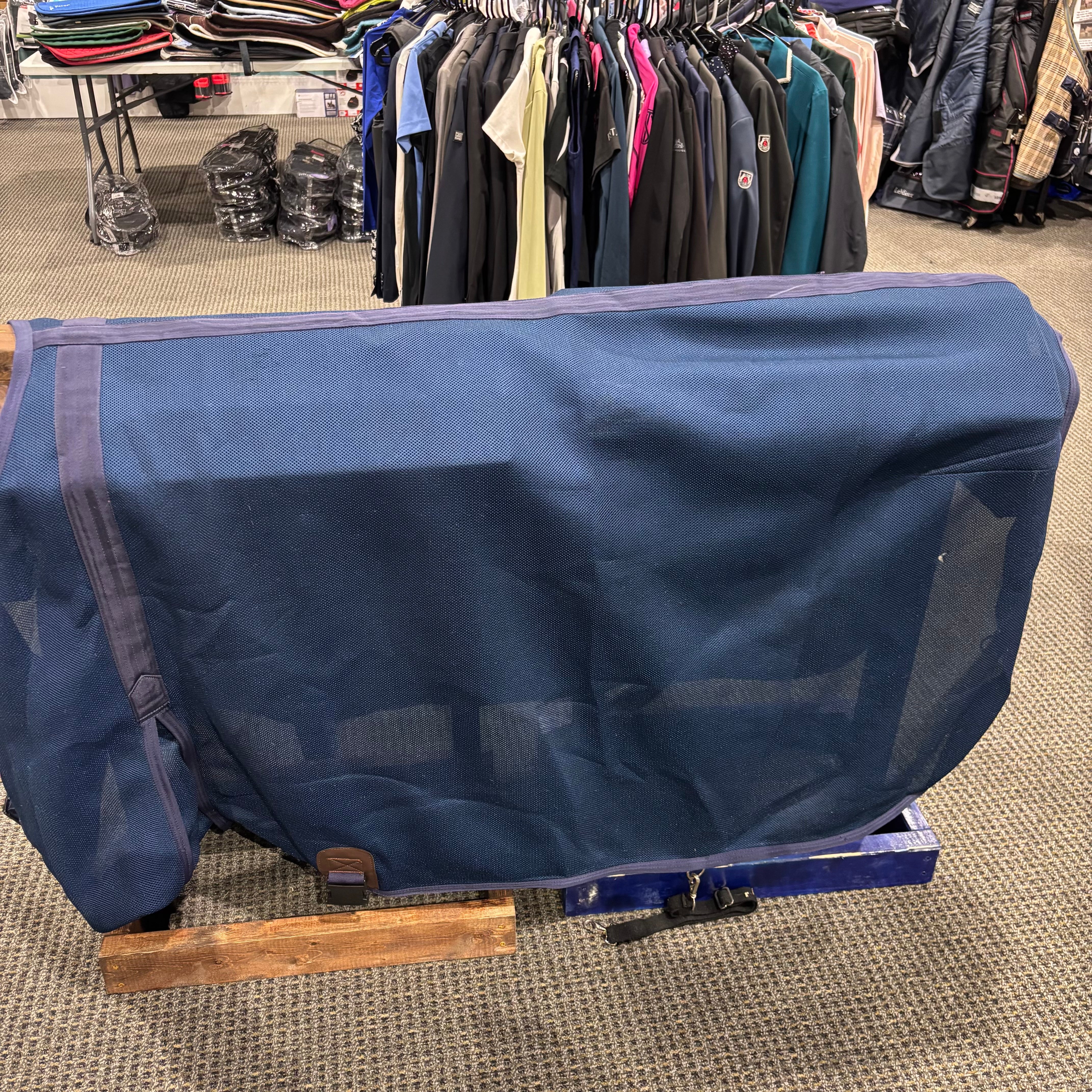Used 74" Navy Dress Sheet