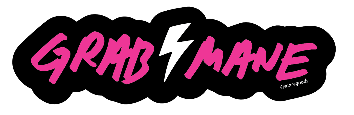 Mare Modern Goods - Grab Mane Sticker