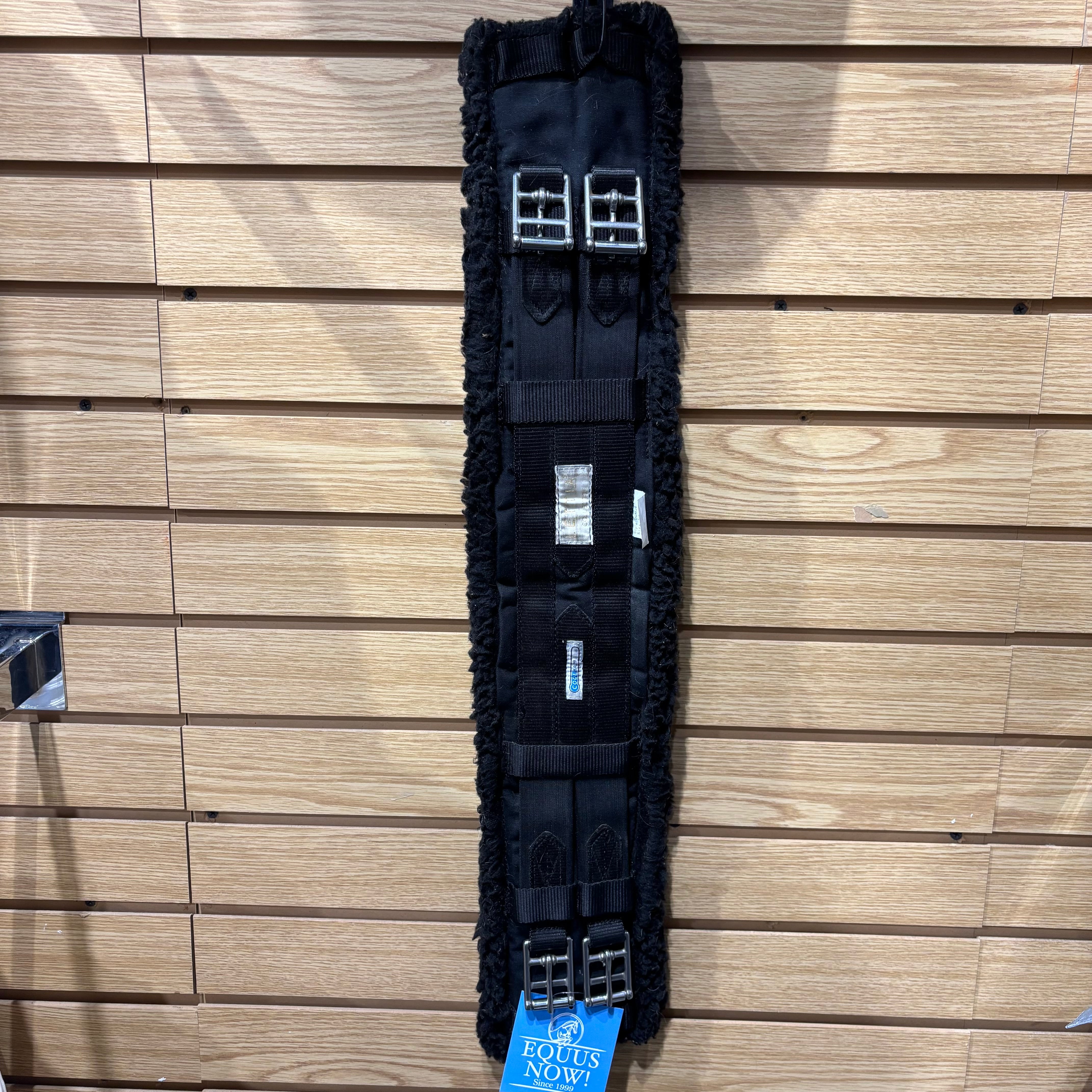 Used 24" Black Lettia Dressage Girth