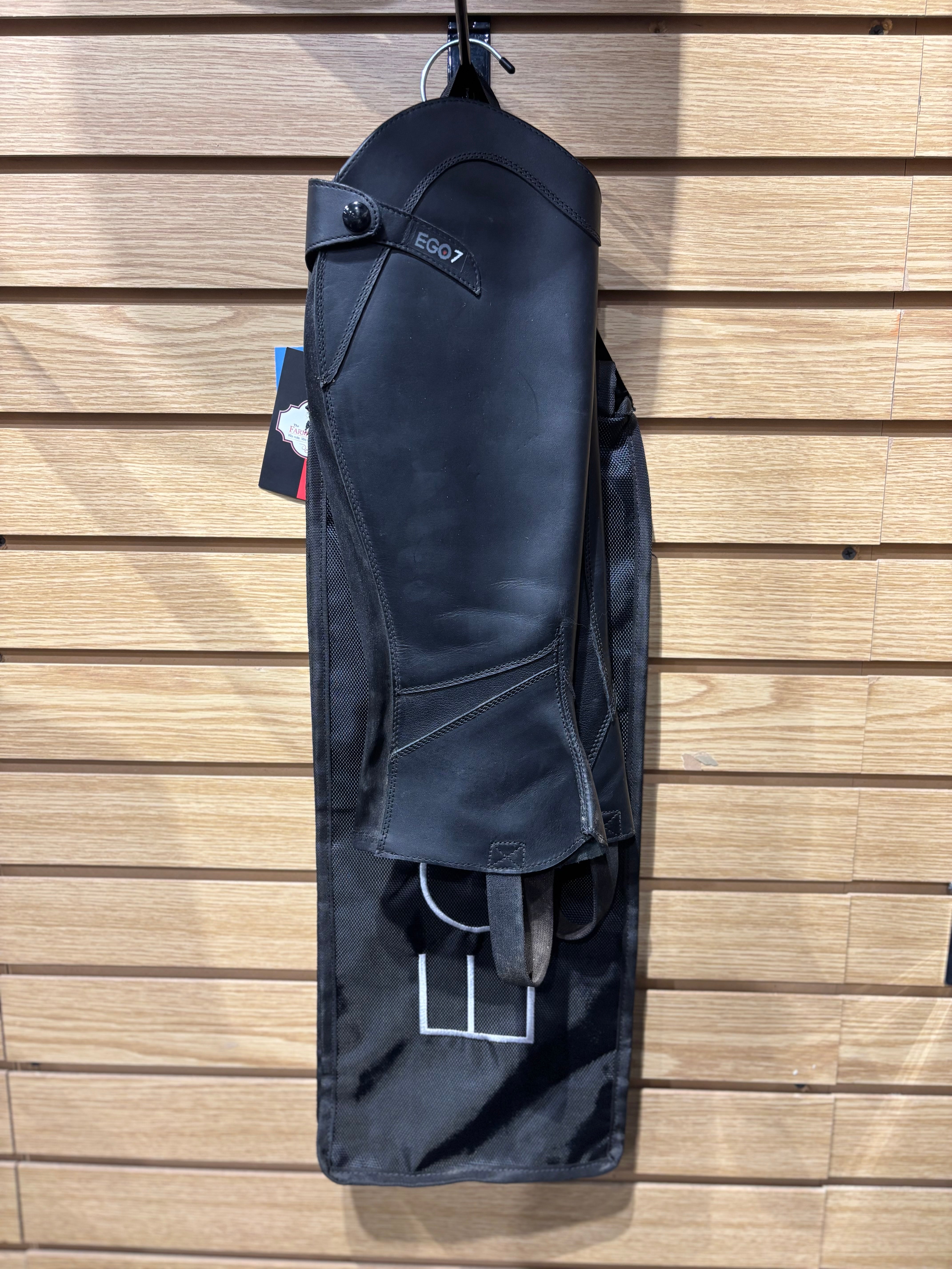 Used Medium Black Ego7 Lyra Half Chaps