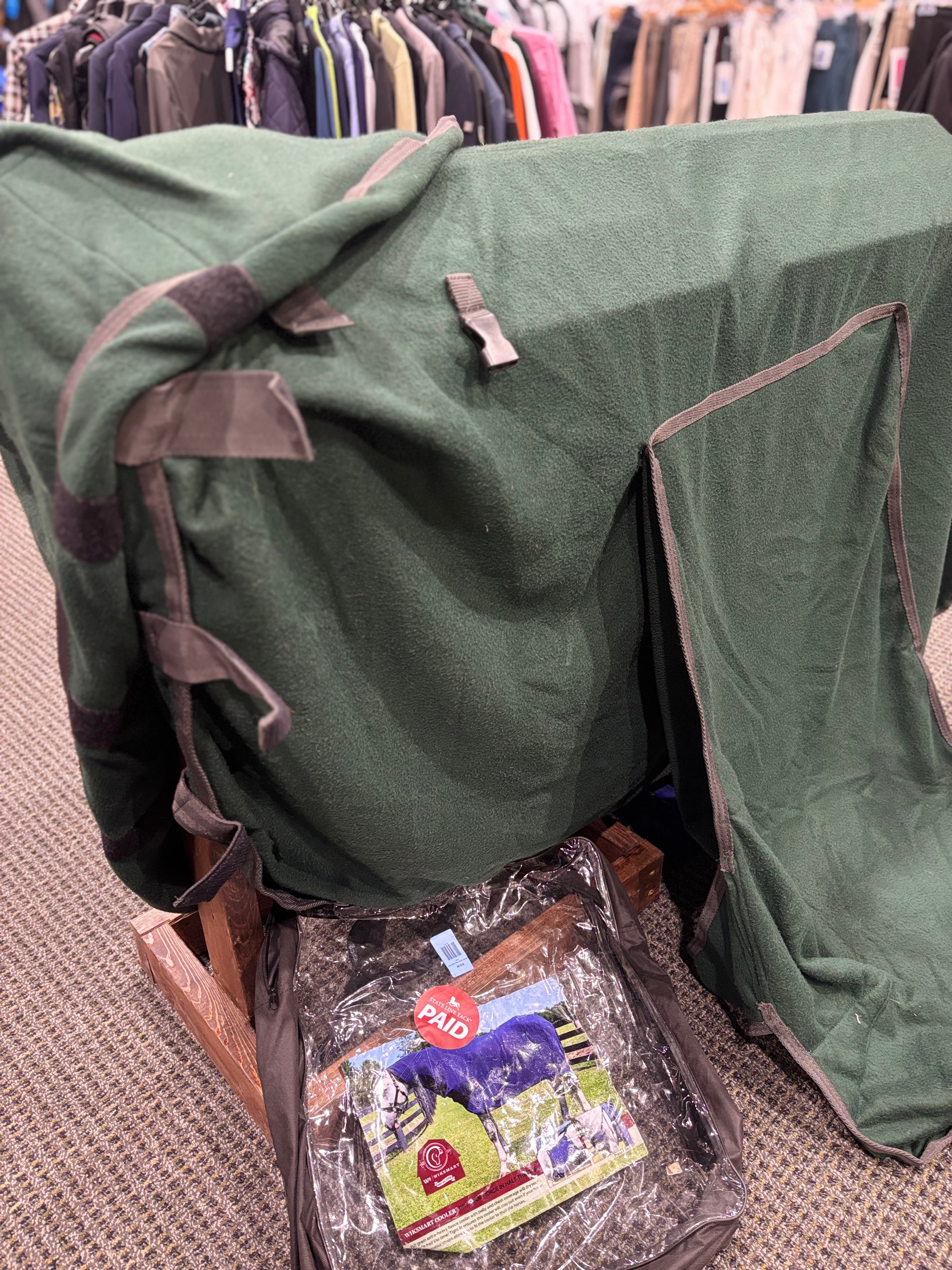 Used 70" Hunter Green Cooler with Neck