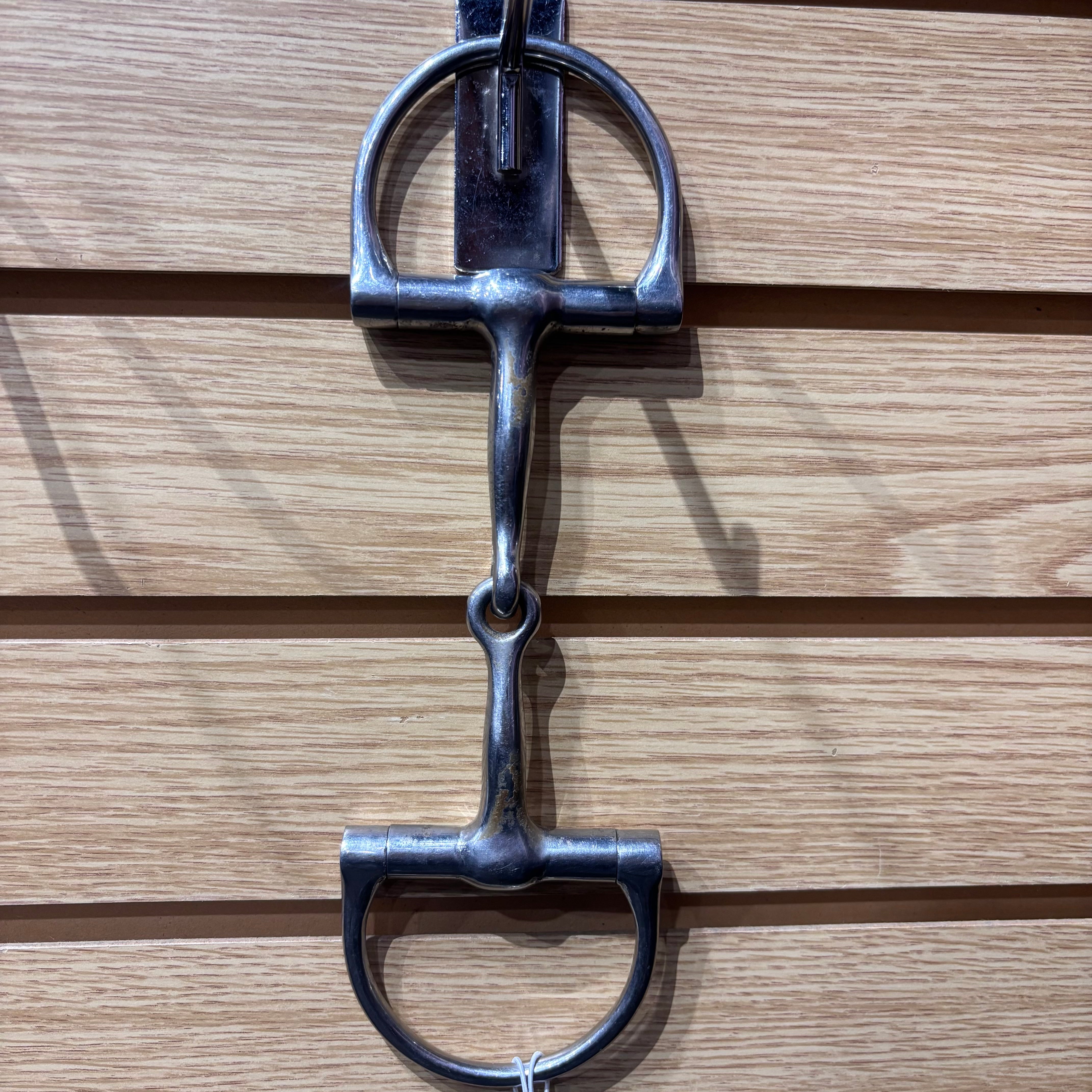 Used D-Ring Snaffle Bit