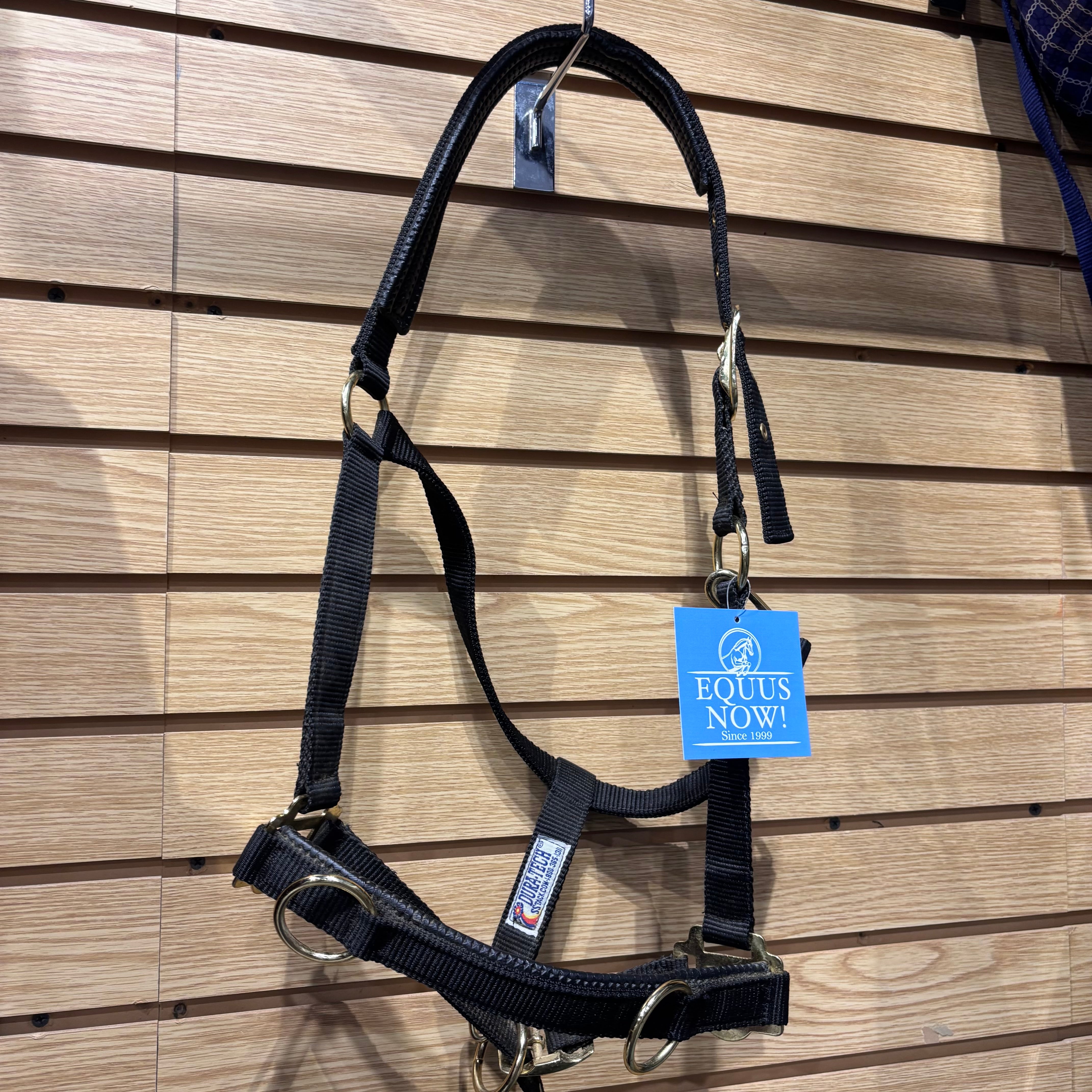 Used Full Black DuraTech Lunging Halter