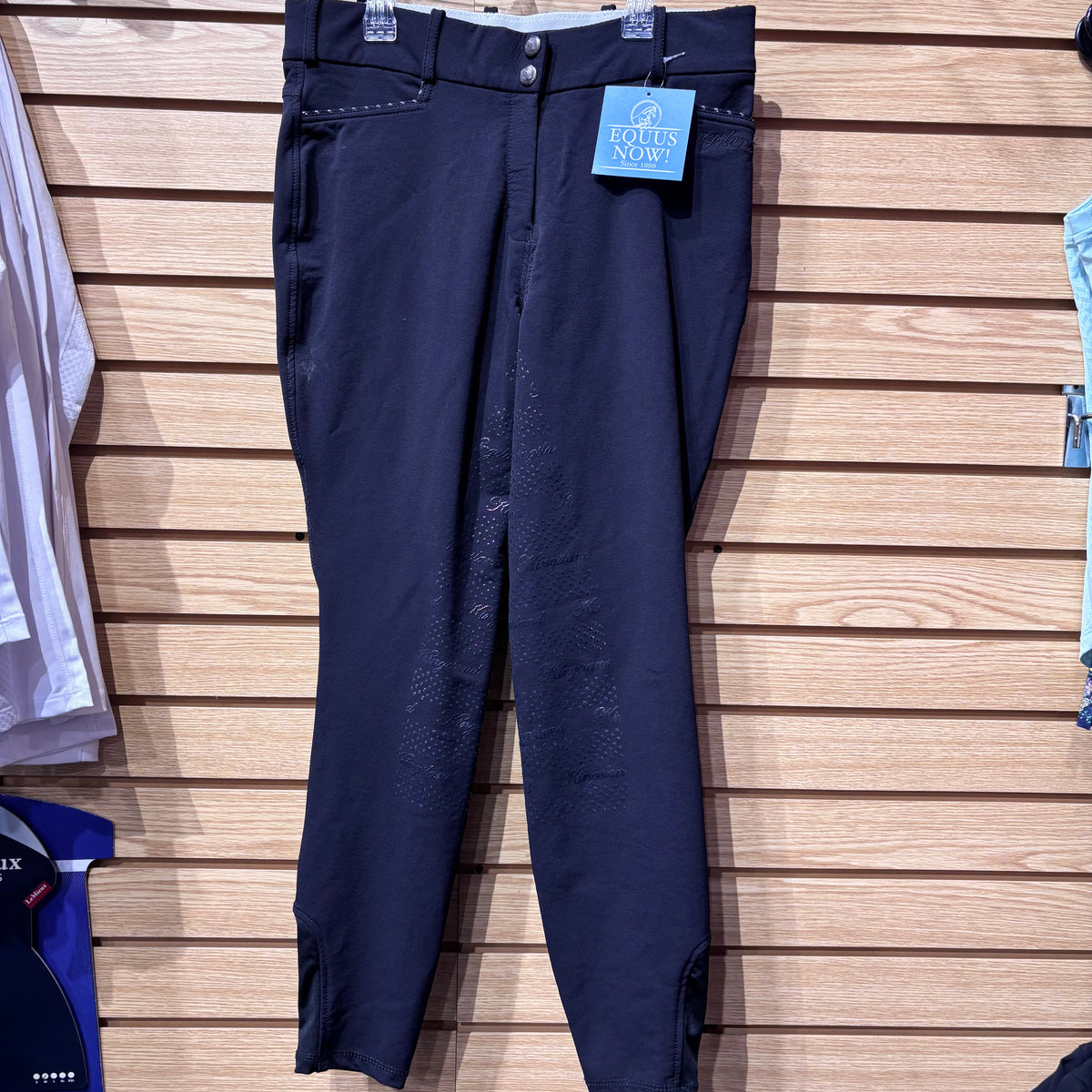 Used Kingsland 32 Black Full Seat Breeches