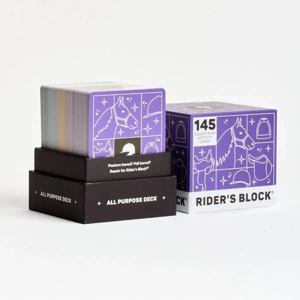 Stable Mind - Horse Riding Exercises & Activity Card Deck - All Purpose