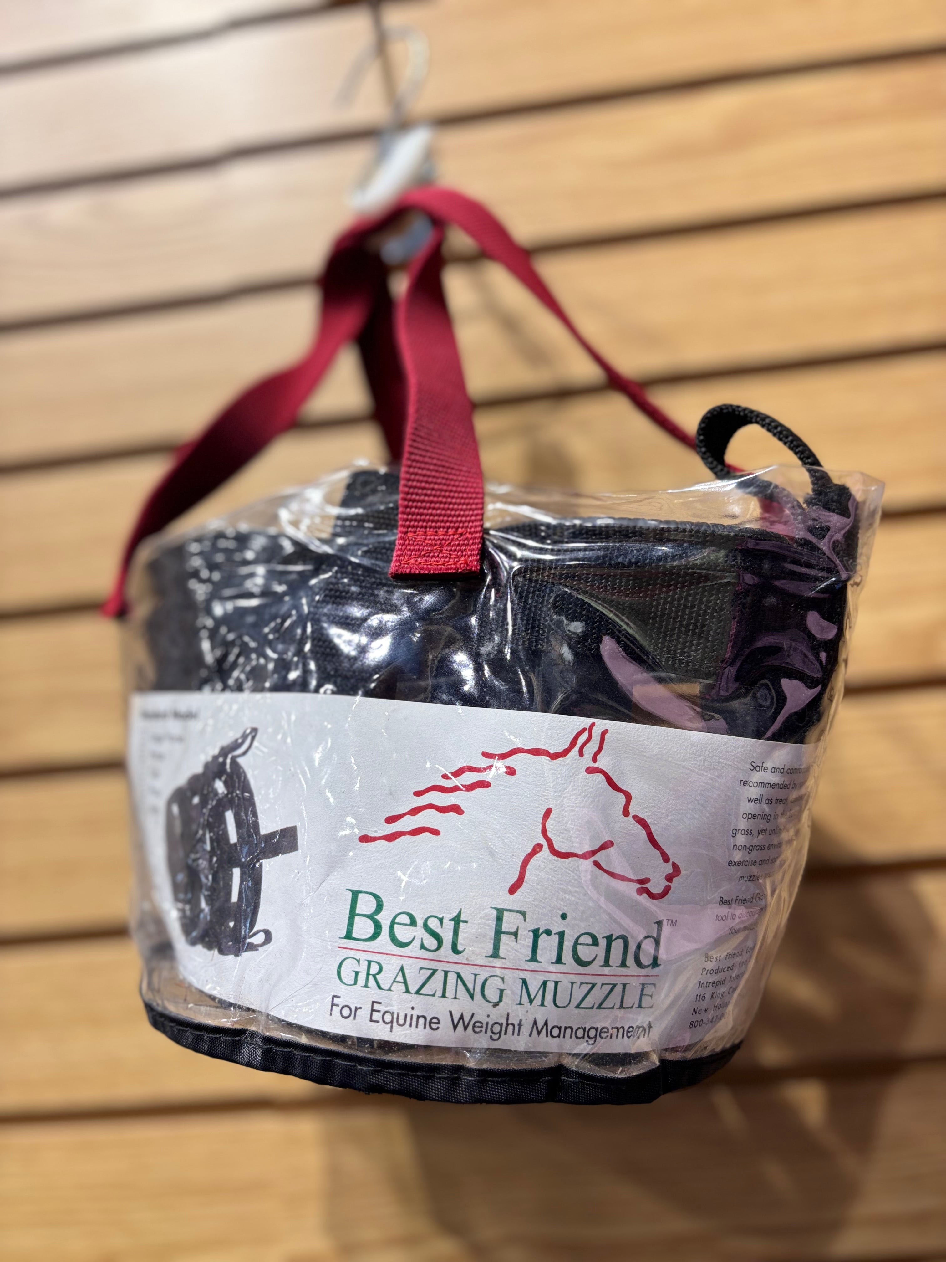 Used Horse Size Best Friends Grazing Muzzle