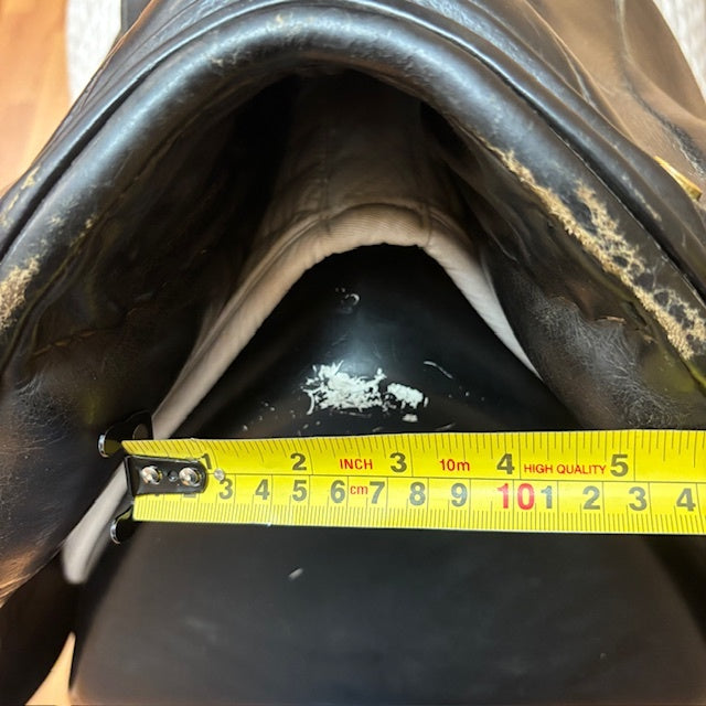 Used Collegiate Monarch Dressage Saddle 17" Medium Tree