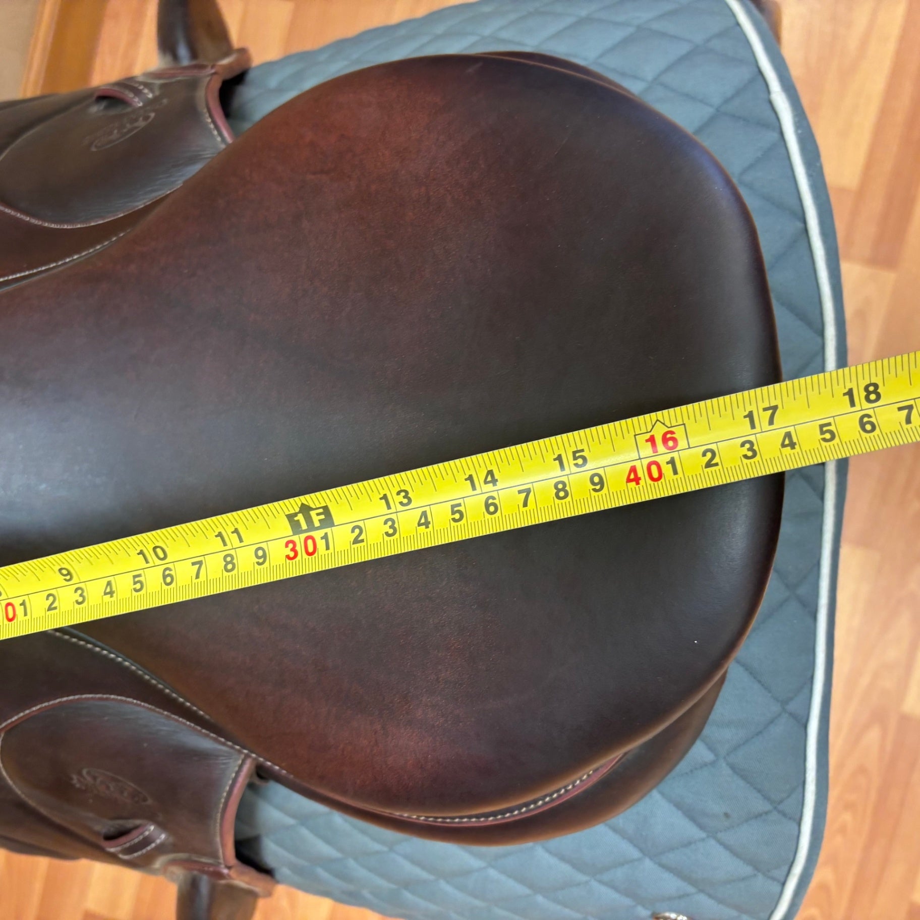 Used Decoucoux Chiberta O Jump Saddle 17.5" Medium Tree