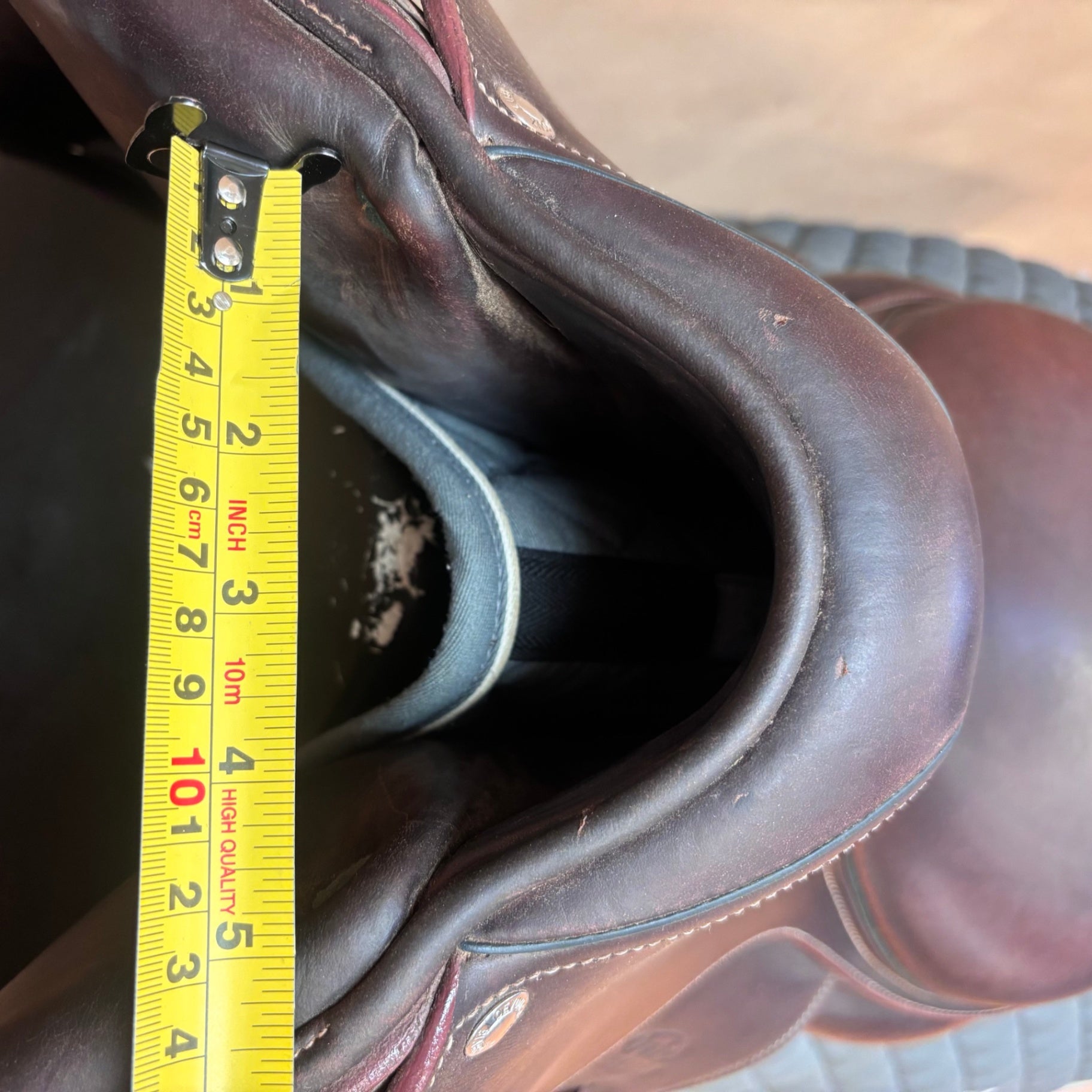 Used Decoucoux Chiberta O Jump Saddle 17.5" Medium Tree