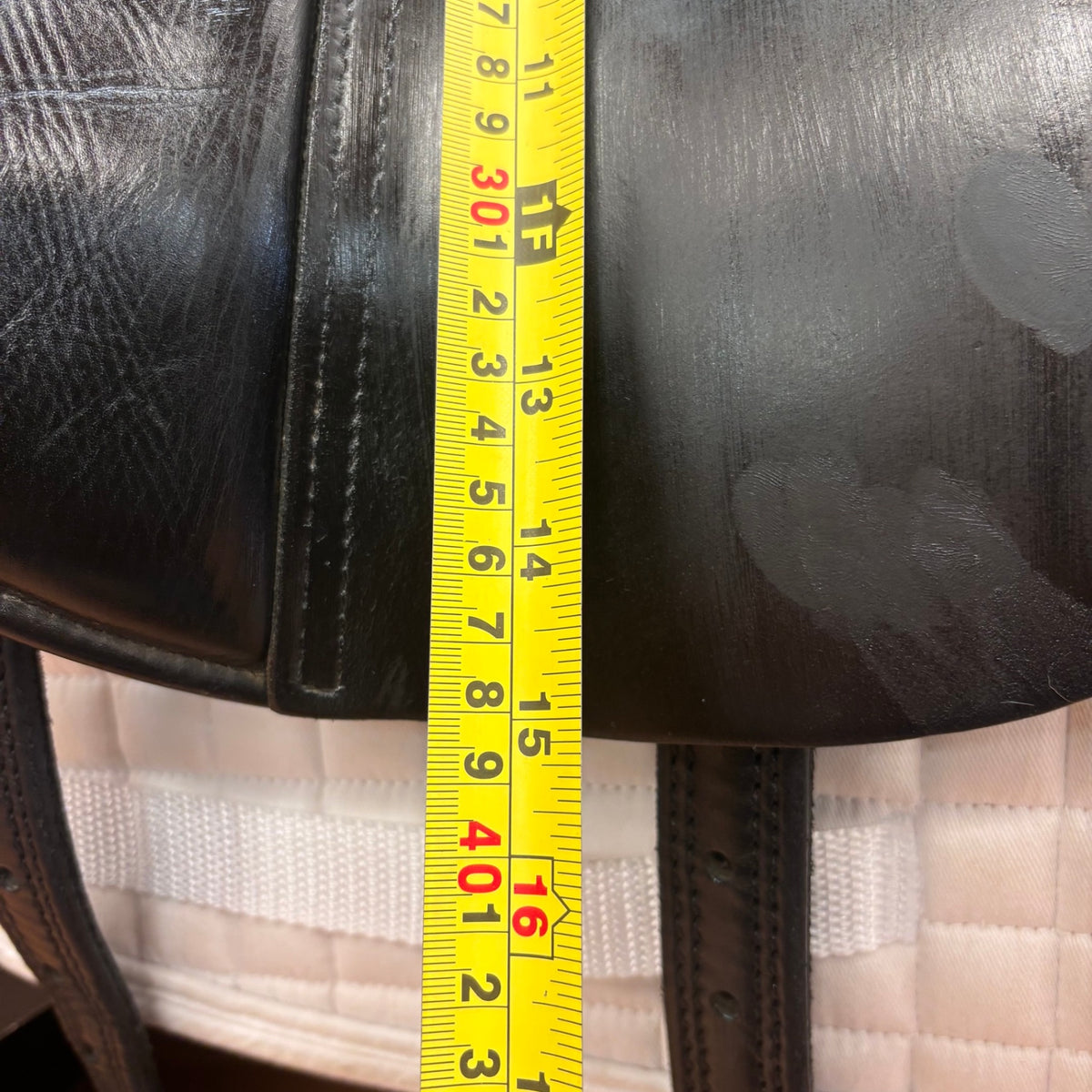 Used Trilogy Verago Elite Dressage Saddle 18.5" Wide Tree