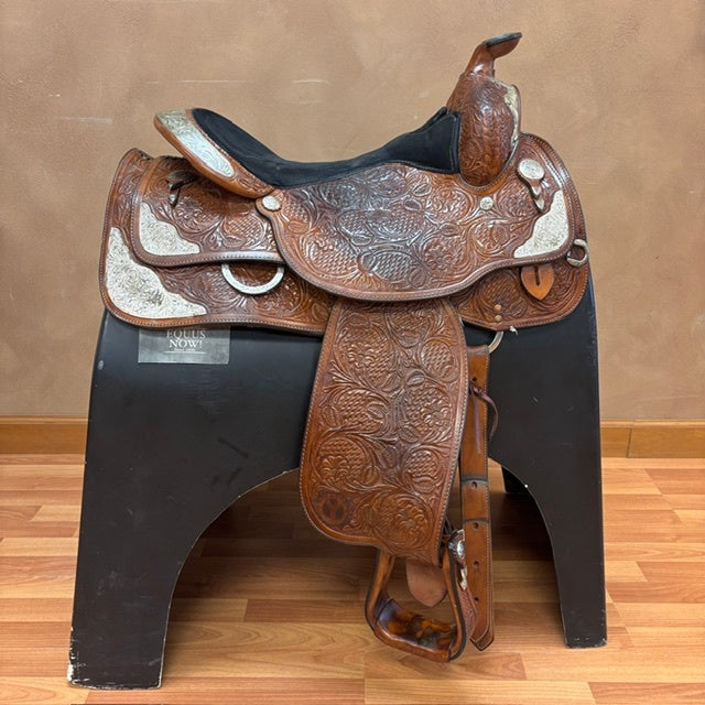 Used Circle Y Western Equitation Saddle 16.5" XW Tree