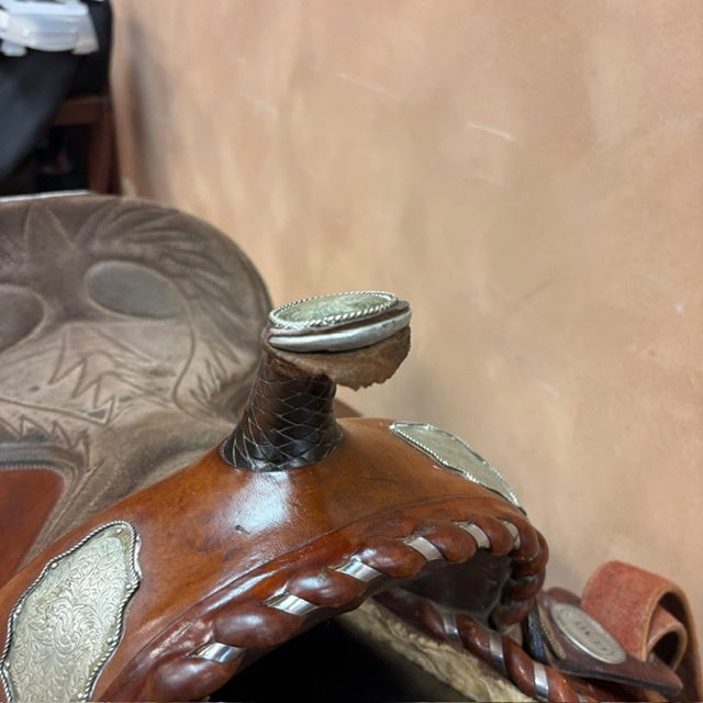 Used Crates Western Saddle 15" Wide Tree