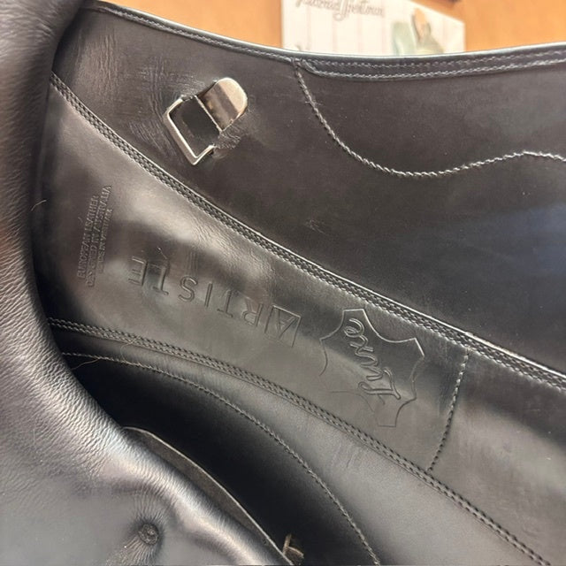 Used Bates Artiste Dressage Saddle 17.5" Adjustable Tree