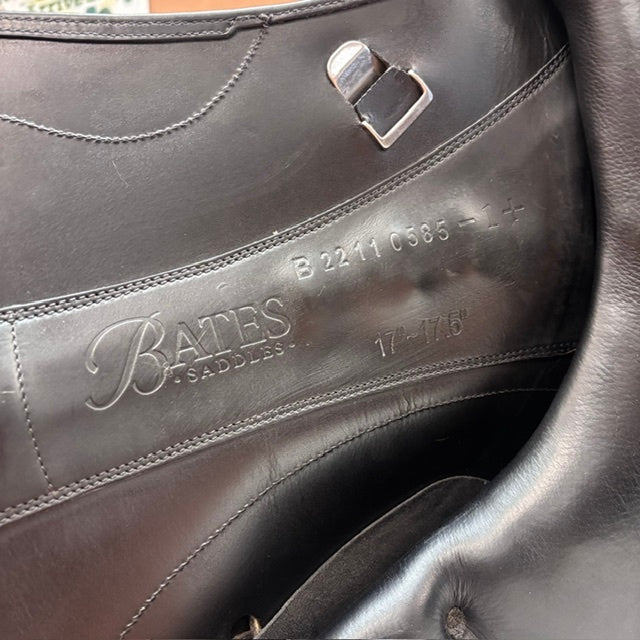 Used Bates Artiste Dressage Saddle 17.5" Adjustable Tree