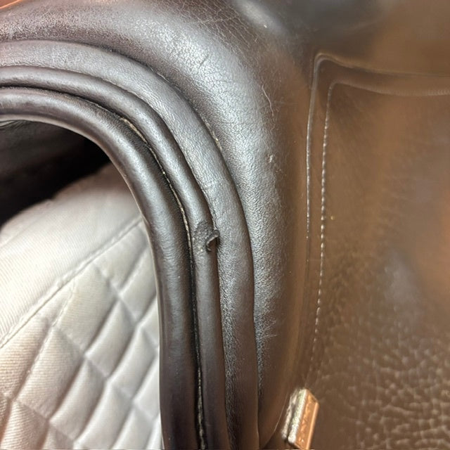 Used ANKY Cuir de Chamont Dressage Saddle 17.5" Medium Tree