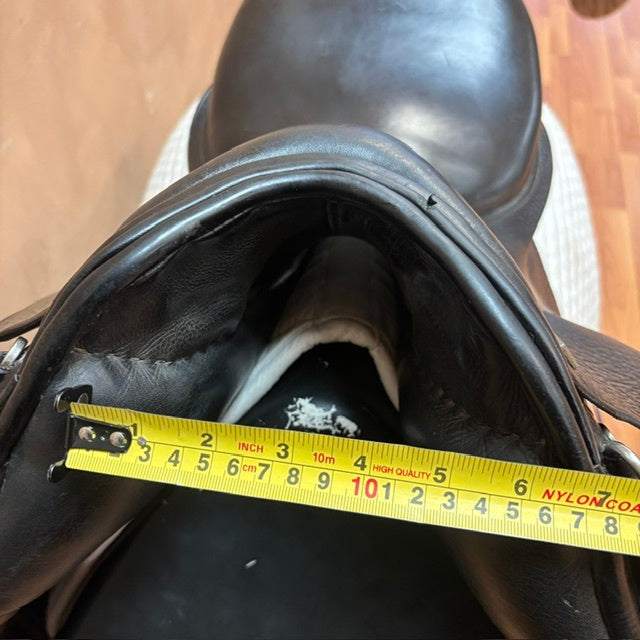 Used ANKY Cuir de Chamont Dressage Saddle 17.5" Medium Tree