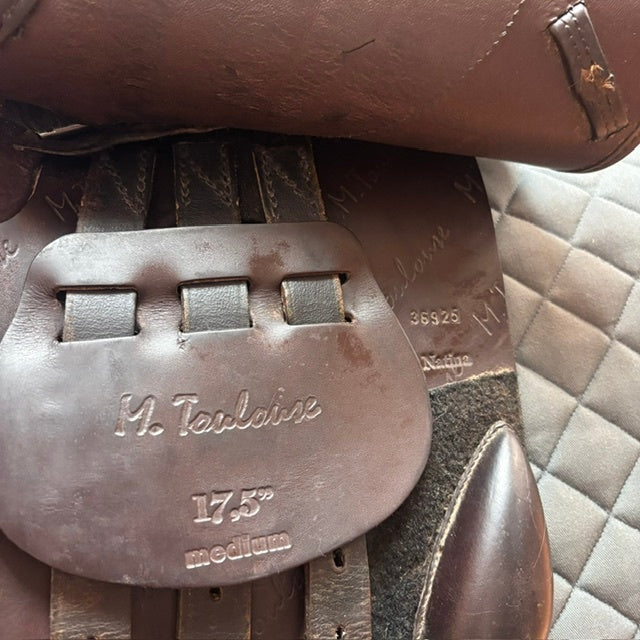 Used M Toulouse Natina Jump Saddle 17.5" Medium Tree