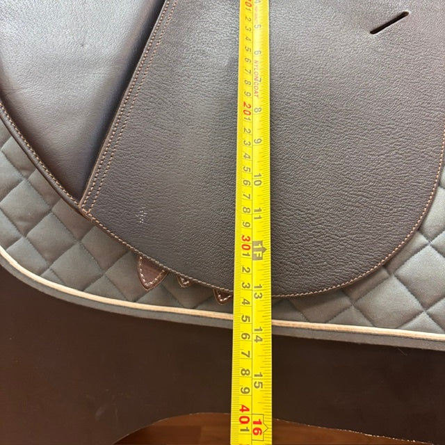 Used Collegiate Convertible Jump Saddle 17.5" Adjustable Tree