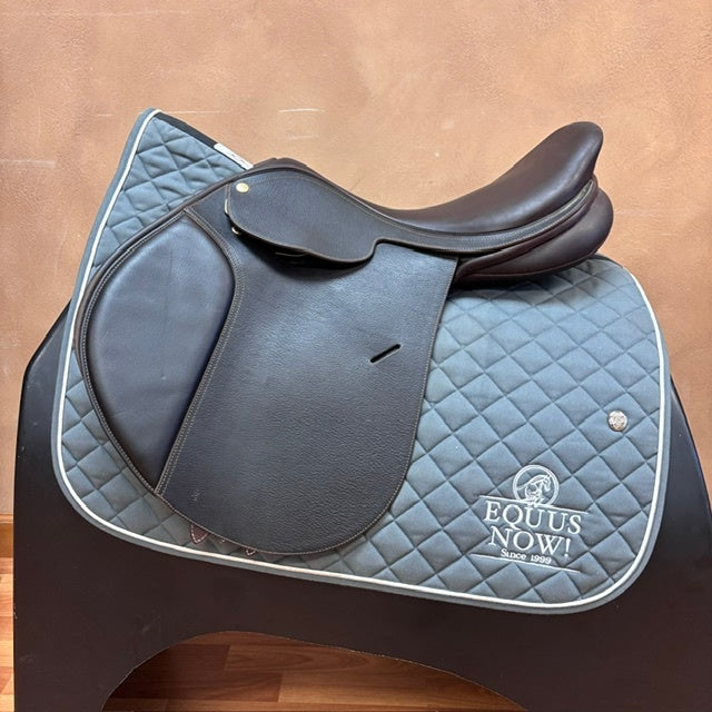 Used Collegiate Convertible Jump Saddle 17.5" Adjustable Tree
