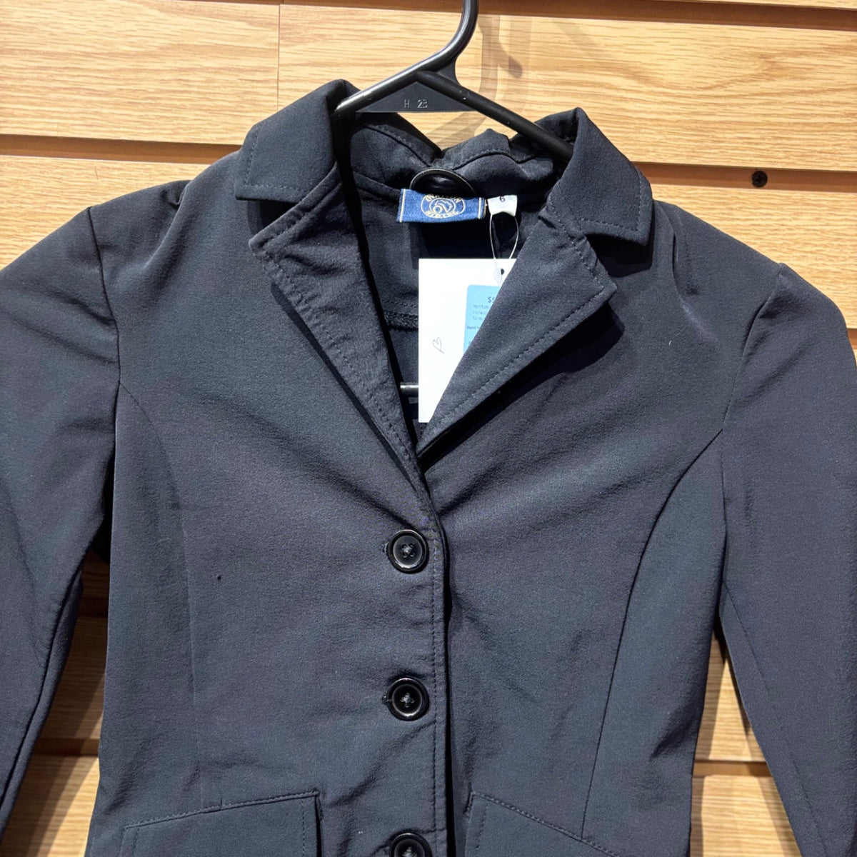 Used Youth 6 Black Ovation Show Coat