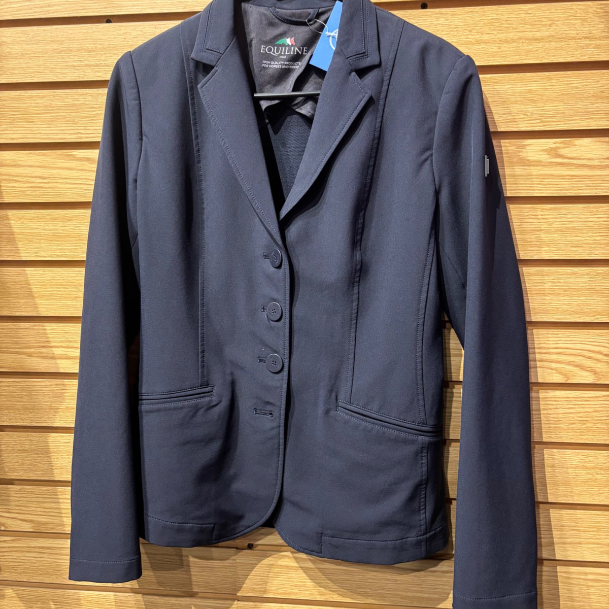 Used IT 42 Navy Equiline Show Coat