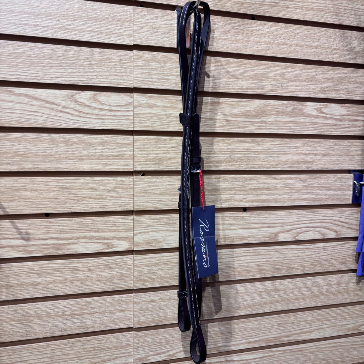 Used Shires Rossano Cob Brown Fancy Stitched Standing Martingale