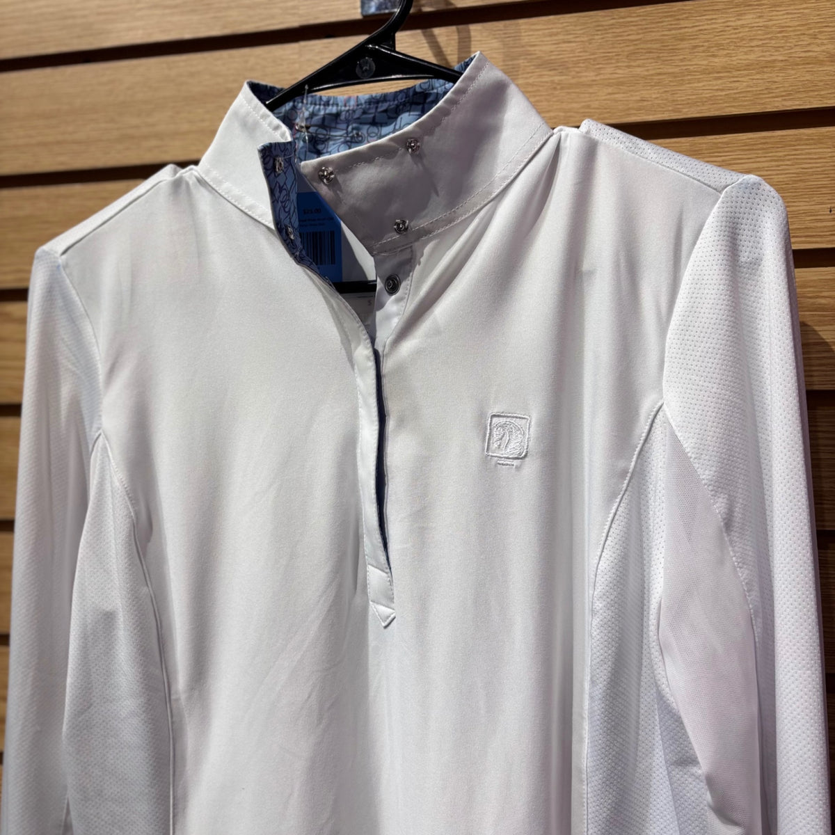 Used Small White Romfh Chill Factor Show Shirt