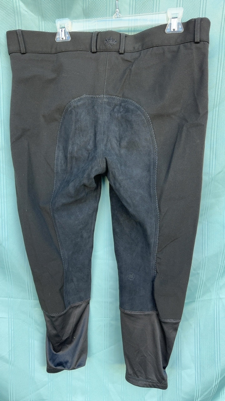 Used Ovation Full Seat Breech 38R Black