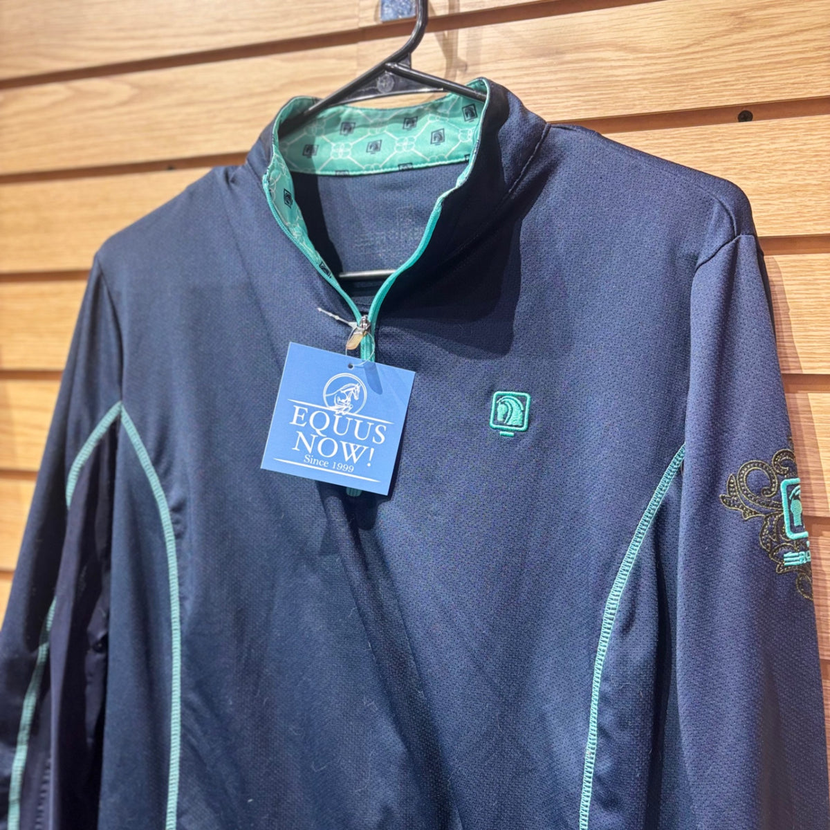 Used Large Navy Romfh Chill Factor Sun Shirt