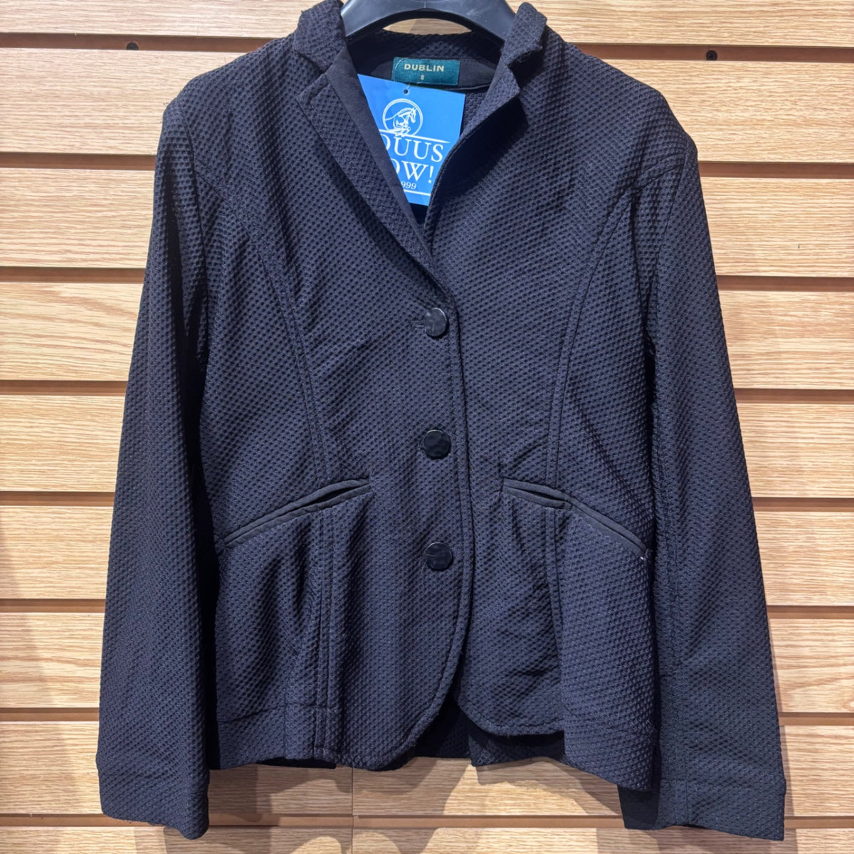 Used Youth 8 Black Dublin Mesh Show Coat