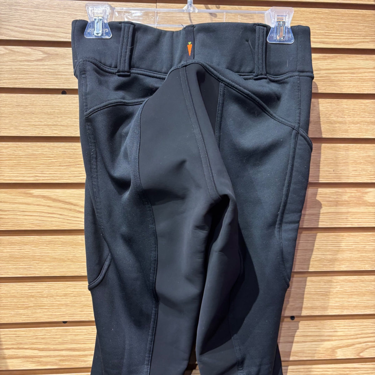 Used Medium Black Kerrits Full Seat Winter Breeches